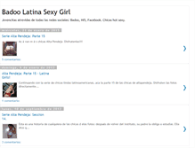 Tablet Screenshot of latinasexygirl.blogspot.com