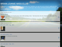 Tablet Screenshot of brianandjoanie.blogspot.com