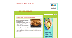 Desktop Screenshot of mundodietas.blogspot.com