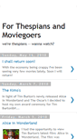 Mobile Screenshot of forthespiansandmoviegoers.blogspot.com