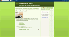 Desktop Screenshot of coffee42day.blogspot.com