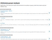 Tablet Screenshot of persinggahanruhani.blogspot.com