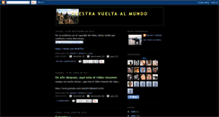 Desktop Screenshot of nuestravueltaalmundo.blogspot.com