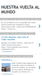 Mobile Screenshot of nuestravueltaalmundo.blogspot.com