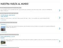 Tablet Screenshot of nuestravueltaalmundo.blogspot.com