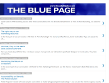 Tablet Screenshot of insideradiobluepage.blogspot.com