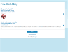 Tablet Screenshot of easycash-daily.blogspot.com