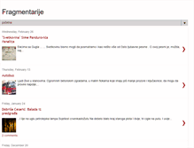 Tablet Screenshot of fragmentarije.blogspot.com