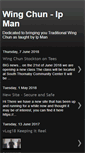 Mobile Screenshot of ipman-wingchun.blogspot.com