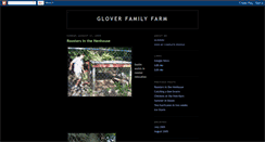 Desktop Screenshot of gloverfamilyfarm.blogspot.com