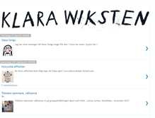 Tablet Screenshot of klara-serier.blogspot.com