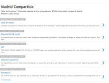 Tablet Screenshot of madridcompartida.blogspot.com