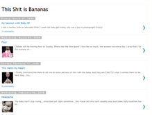 Tablet Screenshot of mycrazybananas.blogspot.com