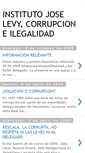 Mobile Screenshot of institutojoselevycorrupcion.blogspot.com