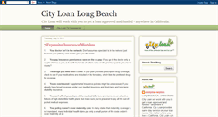 Desktop Screenshot of cityloanlongbeachblog.blogspot.com