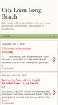 Mobile Screenshot of cityloanlongbeachblog.blogspot.com