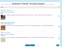 Tablet Screenshot of andersonfamilylovejoypeace.blogspot.com