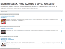 Tablet Screenshot of distritocolca.blogspot.com