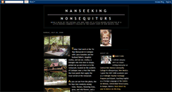 Desktop Screenshot of nanseeking.blogspot.com