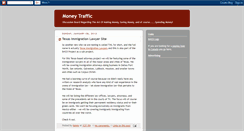 Desktop Screenshot of money-traffic.blogspot.com