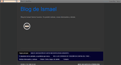 Desktop Screenshot of blogdeismaelgc.blogspot.com