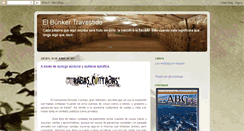 Desktop Screenshot of bunkertravestido.blogspot.com