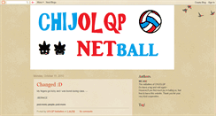 Desktop Screenshot of chijolqpnetballers.blogspot.com