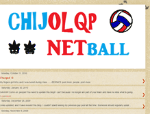 Tablet Screenshot of chijolqpnetballers.blogspot.com