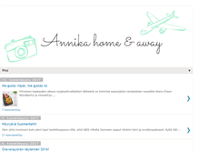 Tablet Screenshot of annikahomeandaway.blogspot.com