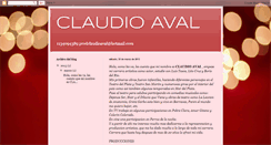 Desktop Screenshot of produccionesclaudioaval.blogspot.com