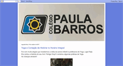 Desktop Screenshot of colpaulabarros.blogspot.com