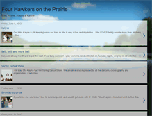 Tablet Screenshot of 3hawksontheprairie.blogspot.com