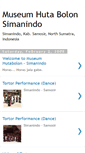 Mobile Screenshot of museumhutabolonsimanindo.blogspot.com