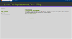 Desktop Screenshot of aoccarpool.blogspot.com