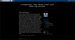 Desktop Screenshot of lit-tttjcbk.blogspot.com