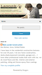 Mobile Screenshot of boblasnekconstruction.blogspot.com