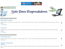 Tablet Screenshot of microexportaciones.blogspot.com