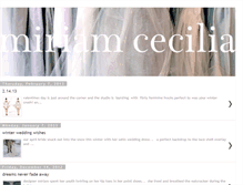 Tablet Screenshot of miriamceciliacrew.blogspot.com