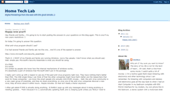 Desktop Screenshot of hometechlab.blogspot.com