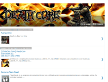 Tablet Screenshot of deathcoreclancs.blogspot.com