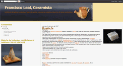 Desktop Screenshot of franciscolealceramista.blogspot.com