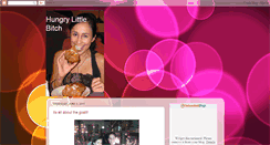 Desktop Screenshot of hungrylittlebitch.blogspot.com