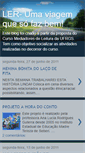 Mobile Screenshot of ler-umaviagemquesofazbem.blogspot.com