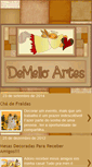 Mobile Screenshot of demelloartes.blogspot.com