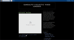 Desktop Screenshot of eclecticvideojukebox.blogspot.com