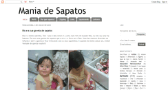 Desktop Screenshot of maniadesapatos.blogspot.com