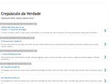 Tablet Screenshot of crepusculodaverdade.blogspot.com