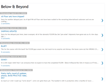 Tablet Screenshot of belowbeyond.blogspot.com