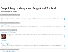 Tablet Screenshot of bangkok-knights.blogspot.com