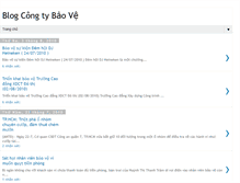 Tablet Screenshot of congtybaove-vietnam.blogspot.com